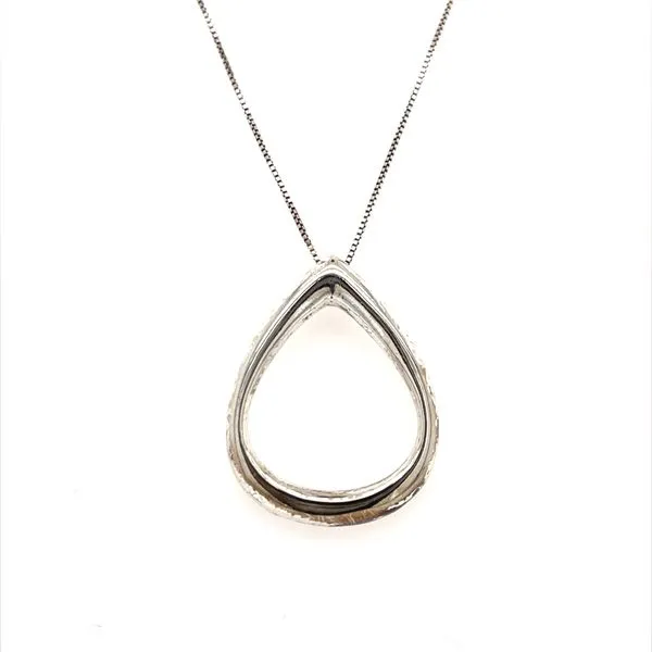 Sterling Silver Teardrop Pendant Necklace Minor Jewelry Inc. Nashville, TN