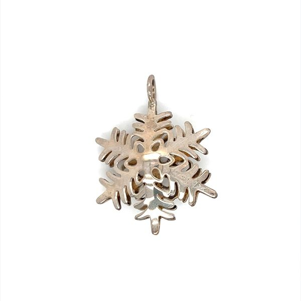 Sterling Silver 3D Open Snowflake Pendant Minor Jewelry Inc. Nashville, TN