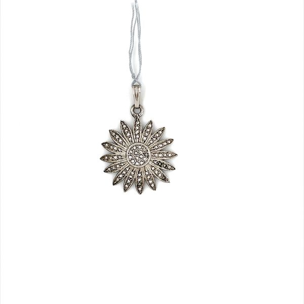 Sterling Silver And Marcasite Flower Pendant Minor Jewelry Inc. Nashville, TN