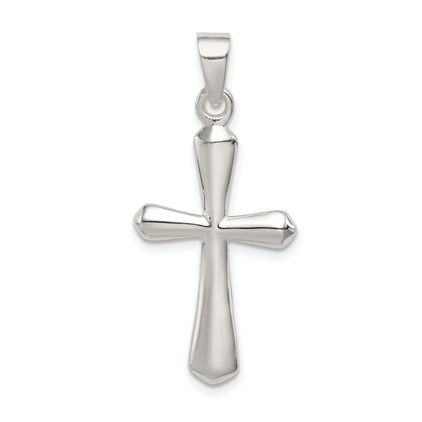 Sterling Silver Cross Pendant Necklace Image 2 Minor Jewelry Inc. Nashville, TN