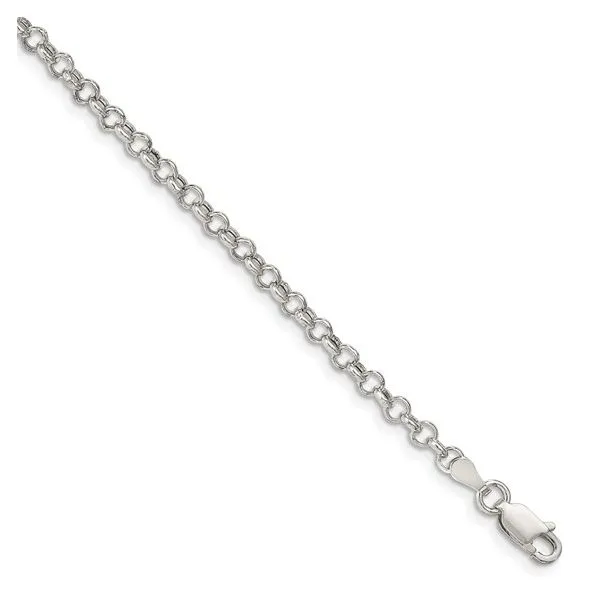 Y2K Cross Chain Silver | 4mm Cuban Necklace | Iced Out