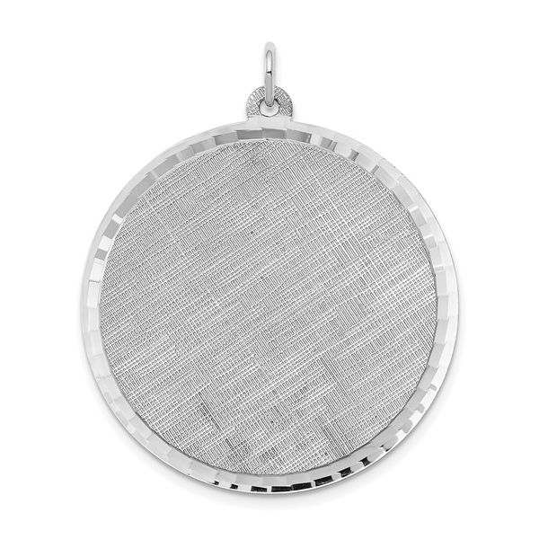 Sterling Silver Patterned Polished Disc Minor Jewelry Inc. Nashville, TN