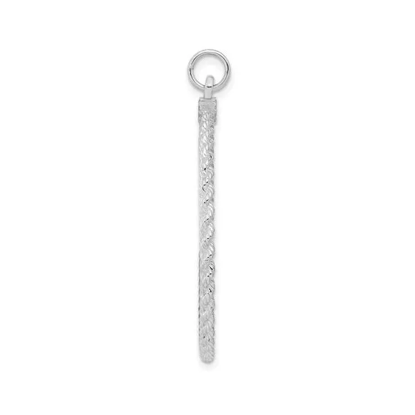 Engraveable Sterling Silver Disc Charm Image 2 Minor Jewelry Inc. Nashville, TN