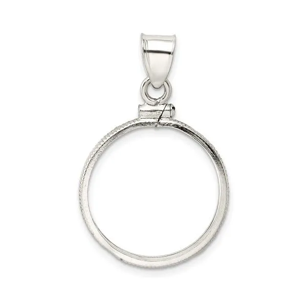 Sterling Silver Screw Top 5¢ Coin Pendant Moutning Minor Jewelry Inc. Nashville, TN