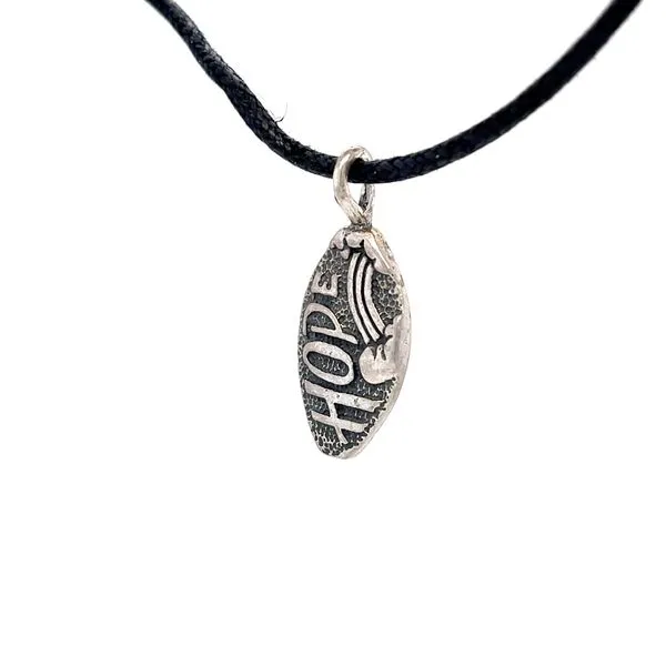 Sterling Silver Hope Pendant Image 3 Minor Jewelry Inc. Nashville, TN