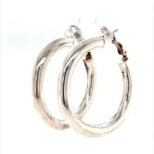 Sterling Silver Hoops similar item image