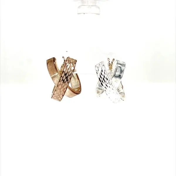 Sterling Silver Crisscross Earrings Minor Jewelry Inc. Nashville, TN