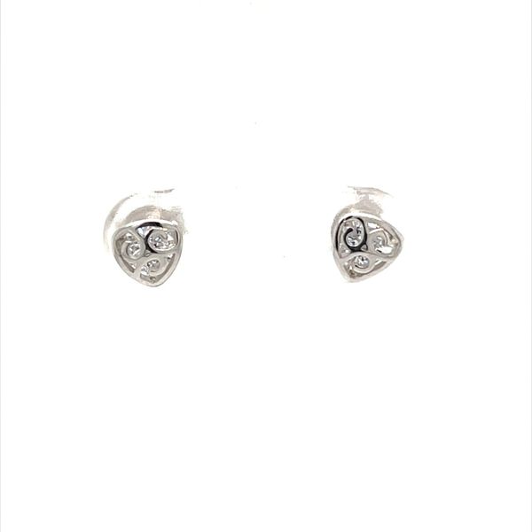 Sterling Silver Cubic Zirconia Stud Earrings Minor Jewelry Inc. Nashville, TN