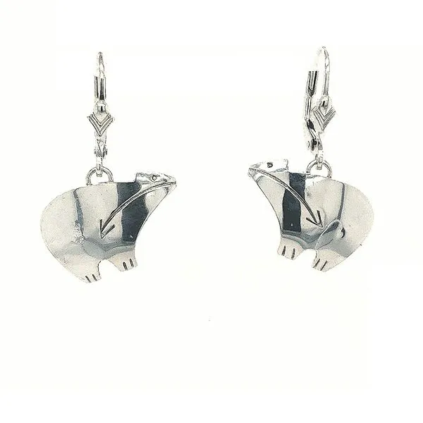 Sterling Silver Bear Earrings Minor Jewelry Inc. Nashville, TN