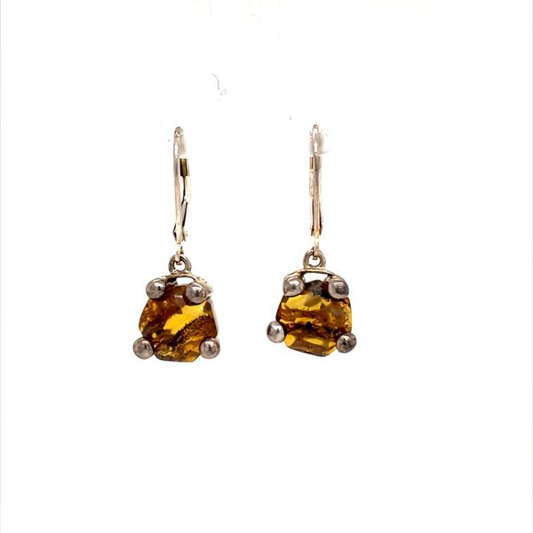 Sterling Silver Amber Drop Earrings Minor Jewelry Inc. Nashville, TN