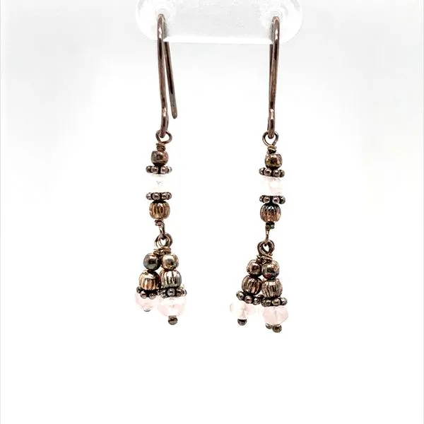 Sterling Silver Rose Quartz Earrings Minor Jewelry Inc. Nashville, TN