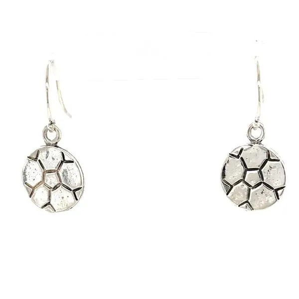 Sterling Silver Soccer Ball Earring Pair Minor Jewelry Inc. Nashville, TN
