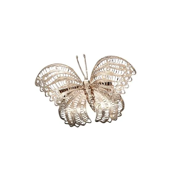 Sterling Silver Butterfly Brooch Minor Jewelry Inc. Nashville, TN