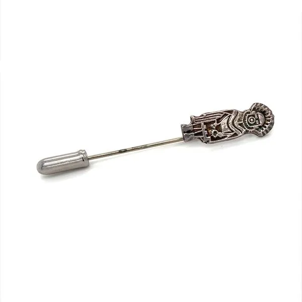 Sterling Silver Kachina Hat Pin Minor Jewelry Inc. Nashville, TN