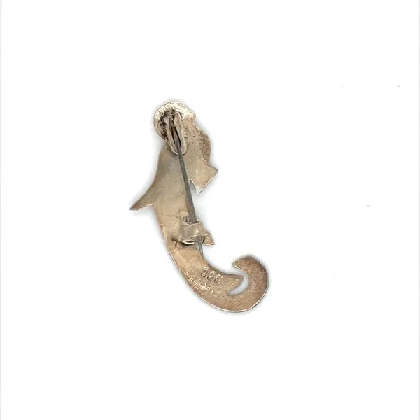 Sterling Silver Quetzal Bird Pin Image 2 Minor Jewelry Inc. Nashville, TN