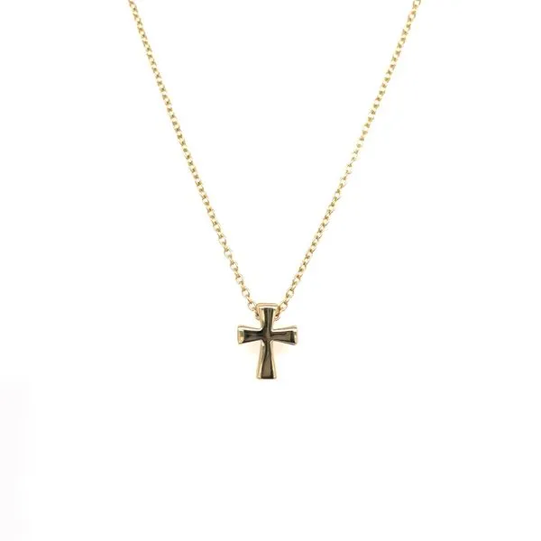 14K Yellow Gold Cross Pendant Necklace Minor Jewelry Inc. Nashville, TN