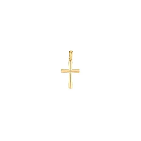 14K Yellow Gold Cross Pendant Necklace Minor Jewelry Inc. Nashville, TN