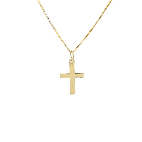 14K Yellow Gold Cross Pendant on Chain Minor Jewelry Inc. Nashville, TN