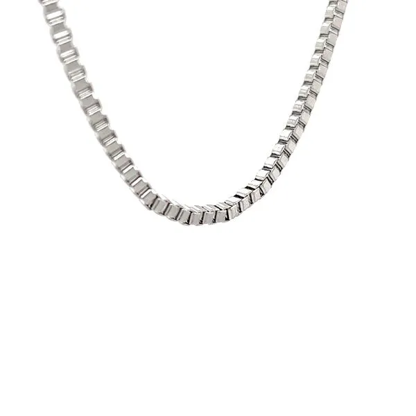 Stainless Steel 1.8mm Box Chain Image 2 Minor Jewelry Inc. Nashville, TN