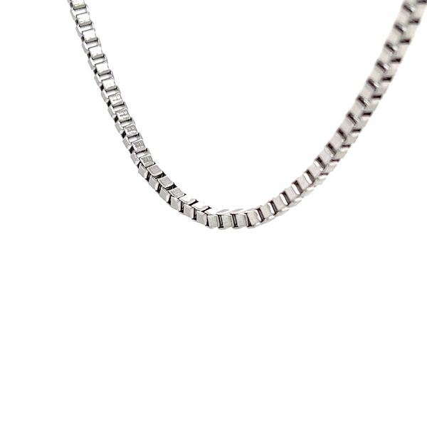 Stainless Steel 1.8mm Box Chain Image 3 Minor Jewelry Inc. Nashville, TN