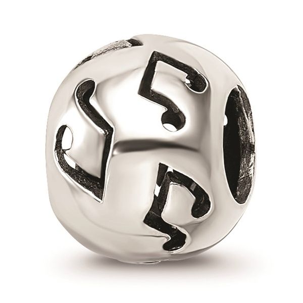 Sterling silver music note bead Minor Jewelry Inc. Nashville, TN