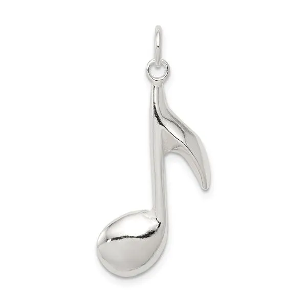 Sterling Silver Music Note Charm Minor Jewelry Inc. Nashville, TN