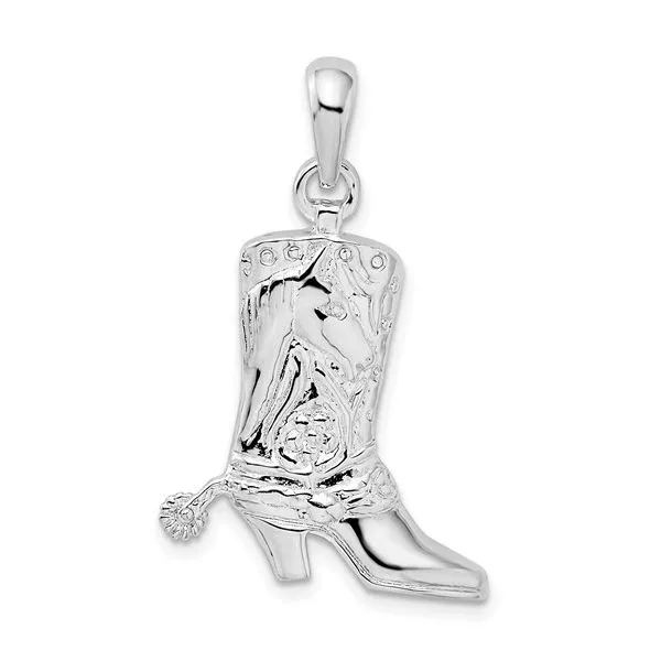 Cowboy boot sale urn necklace