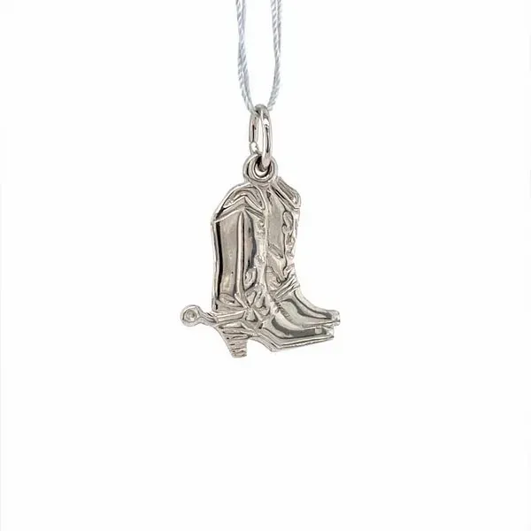 Sterling Silver Cowboy Boots Charm Minor Jewelry Inc. Nashville, TN