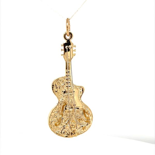 14K Yellow Gold Guitar Charm Minor Jewelry Inc. Nashville, TN