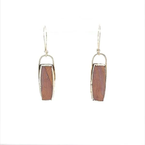 Sterling Silver Jasper Drop Earrings Minor Jewelry Inc. Nashville, TN