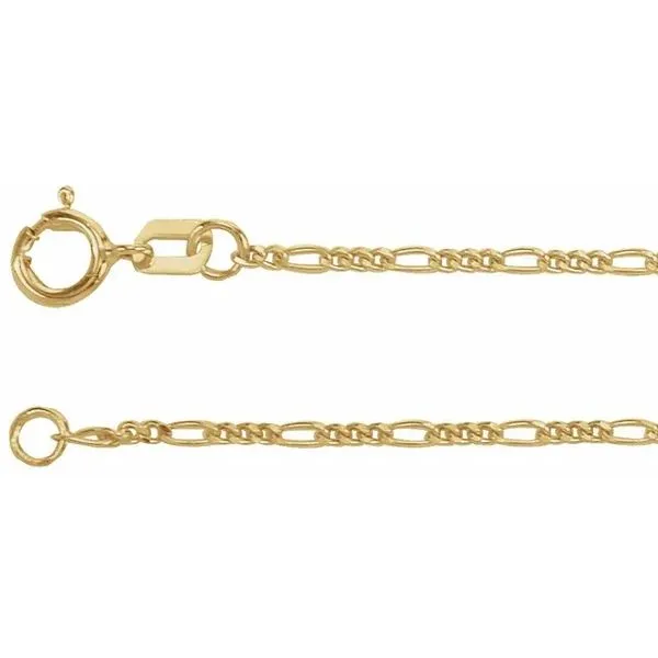 14K Yellow Gold Beaded Cable Chain Bracelet Minor Jewelry Inc. Nashville, TN