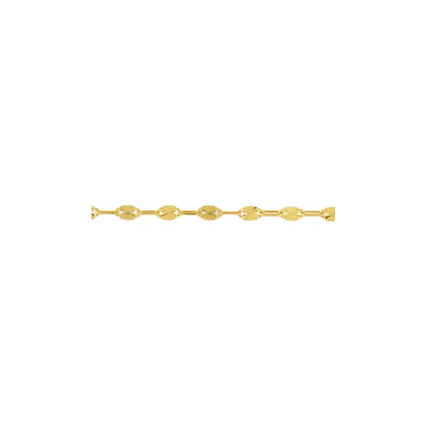 Gold-Filled 3.5mm. Starbusrst Paperclip Chain Permanent Bracelet Minor Jewelry Inc. Nashville, TN