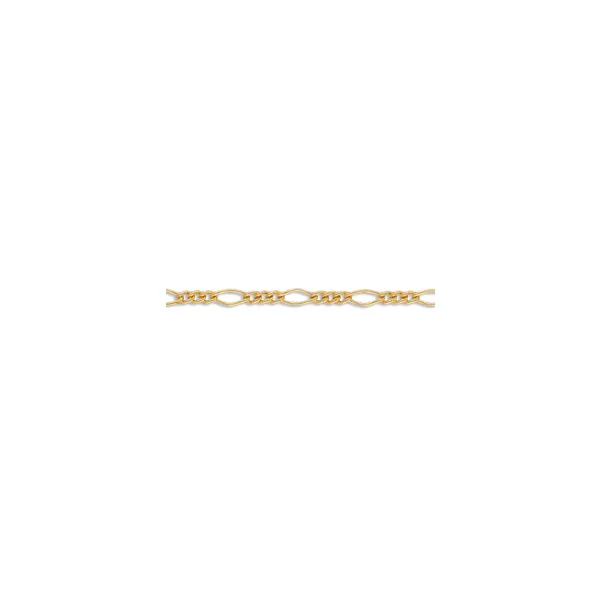 Gold-Filled 1.97mm. Figaro Chain Permanent Bracelet Minor Jewelry Inc. Nashville, TN