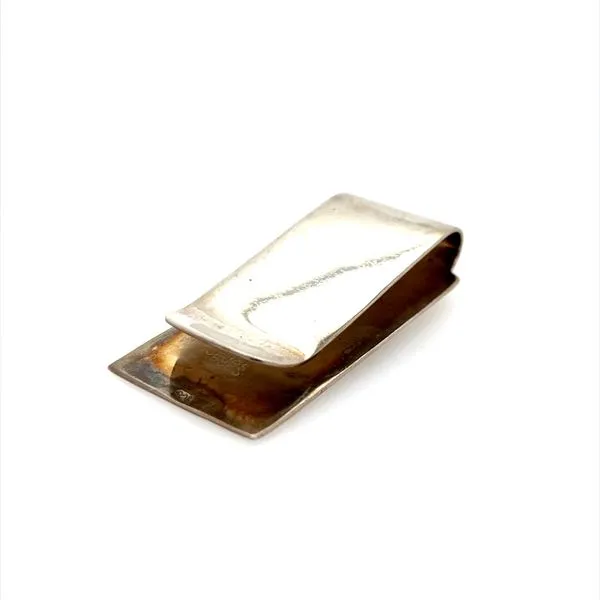 Estate Sterling Silver Mercedes Tie Clip