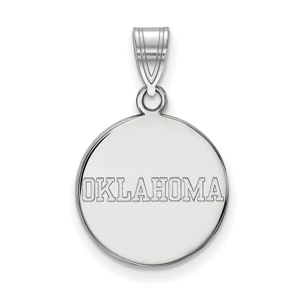 OU Disc Pendant Mitchell's Jewelry Norman, OK