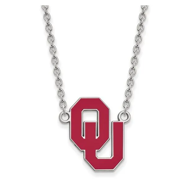 Silver OU Necklace Mitchell's Jewelry Norman, OK