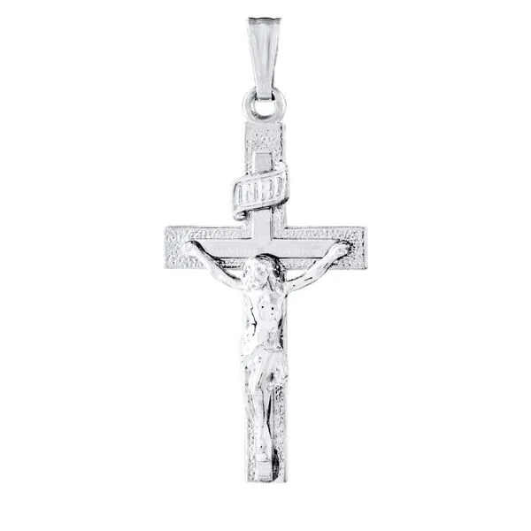 Sterling Silver Crucifix Pendant by Kiddie Kraft Mitchell's Jewelry Norman, OK