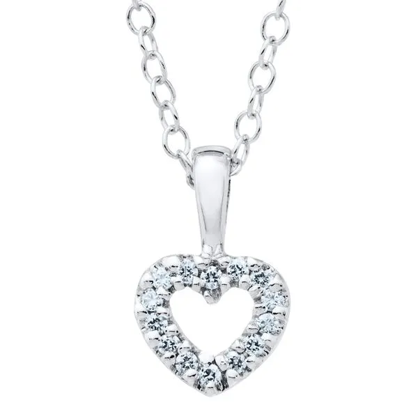Precious Open Heart Necklace by Kiddie Kraft Mitchell's Jewelry Norman, OK