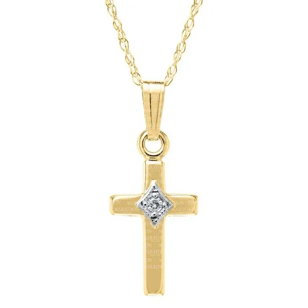 Kiddie Kraft Cross Necklace Mitchell's Jewelry Norman, OK