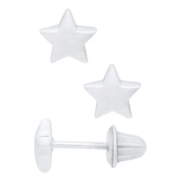 Silver Star Earrings Mitchell's Jewelry Norman, OK