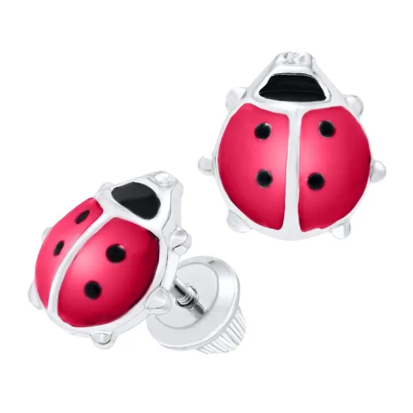 Lady Bug Earrings Mitchell's Jewelry Norman, OK