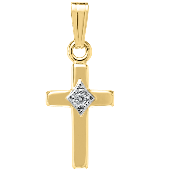 Gold Cross Necklace Mitchell's Jewelry Norman, OK