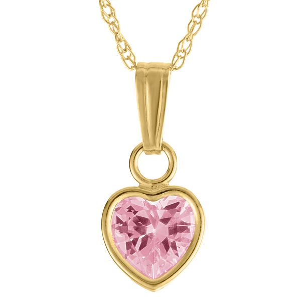 Kiddie Kraft Heart Necklace Mitchell's Jewelry Norman, OK