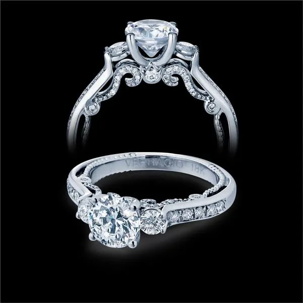 Insignia Diamond Engagement Ring by Verragio Mitchell's Jewelry Norman, OK