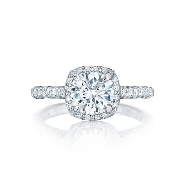 Petite  Classic Diamond Engagment Ring Mitchell's Jewelry Norman, OK