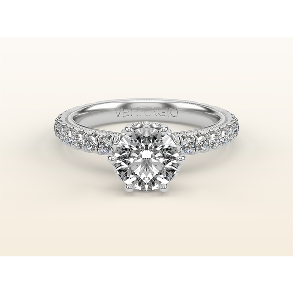 Traditions Diamond Engagement Ring by Verragio Mitchell's Jewelry Norman, OK