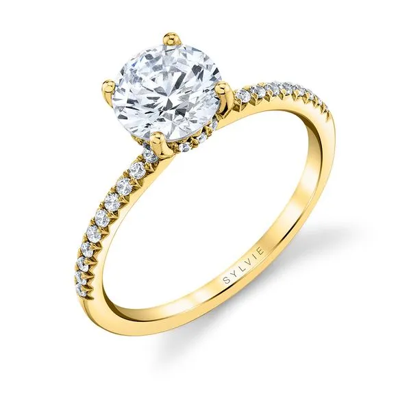 Sylvie Collection - Classic Engagement Ring Mitchell's Jewelry Norman, OK