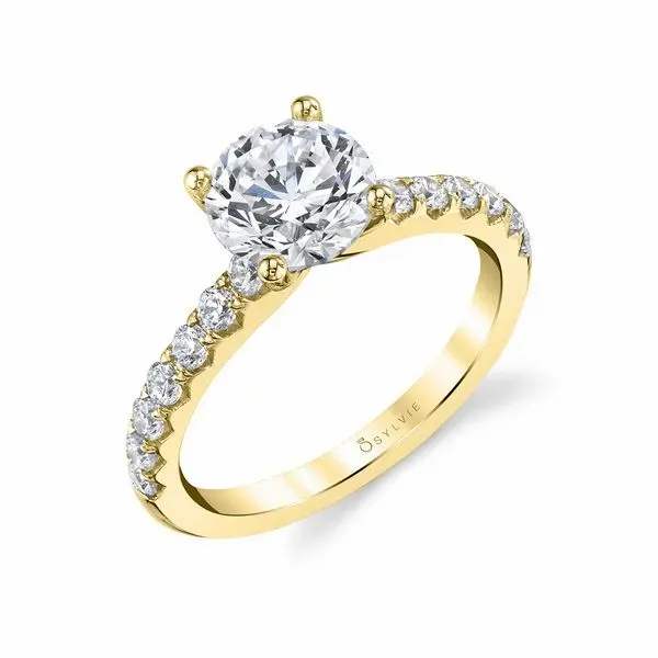 Aimee Diamond Engagement Ring by Sylvie Mitchell's Jewelry Norman, OK