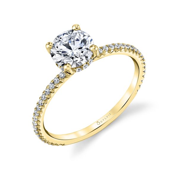 Erselene Diamond Engagement Ring by Sylvie Mitchell's Jewelry Norman, OK