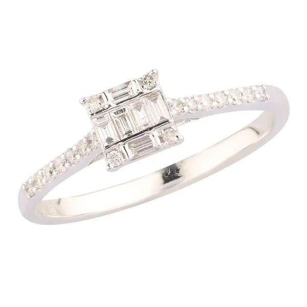 Baguette Diamond Ring by Heera Moti Mitchell's Jewelry Norman, OK